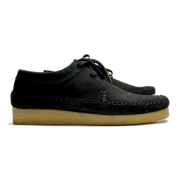 Clarks Weaver Black Suede Shoes 26165081 NEFNYC – New Edition Fashion