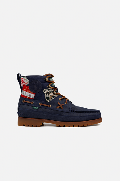 Polo Ralph Lauren Ranger Hunter Navy Patch Boots | NEF NYC – New