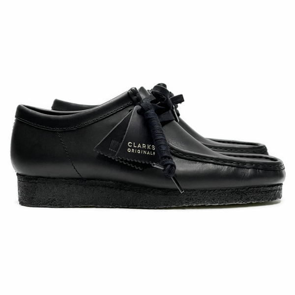 Clarks Wallabee Low Black Leather 26155514 NEFNYC – New Edition Clarks Wallabee Low Black Leather 26155514 NEFNYC – New Edition