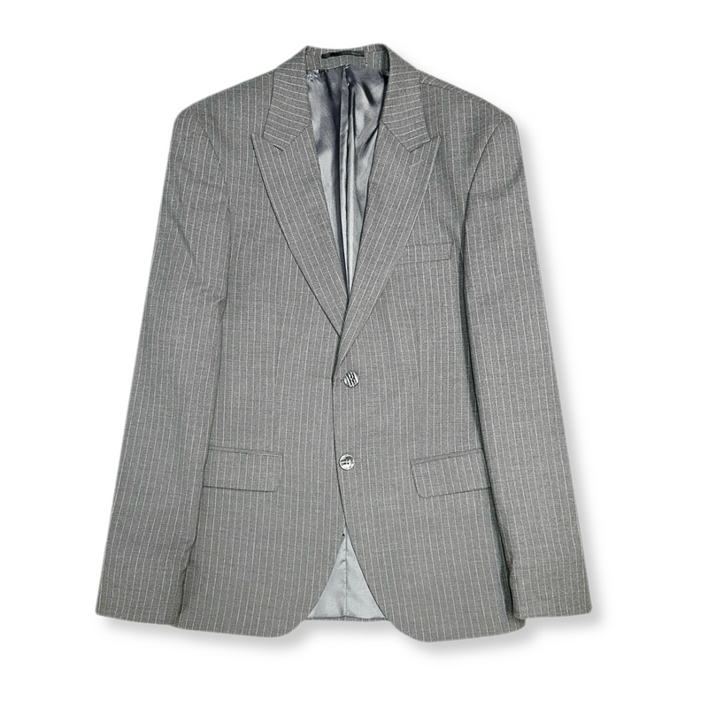 D’Ambrosi Striped Vested Suit
