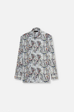 Danson Roll Tab Linen Shirt