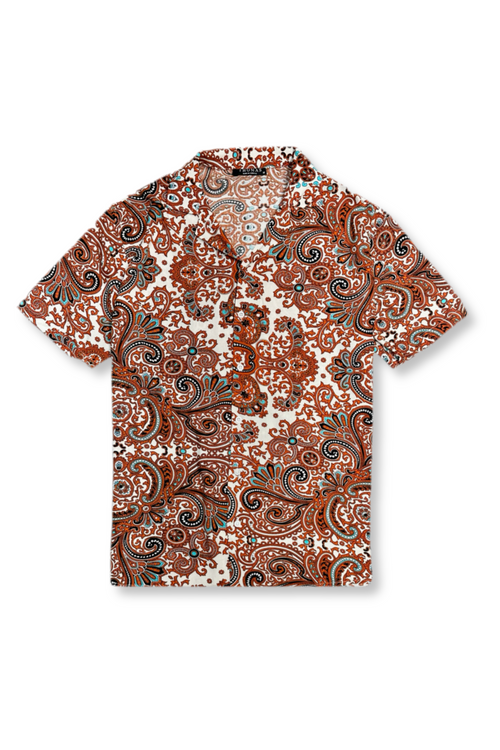 Thanos Tropical Revere Collar Shirt