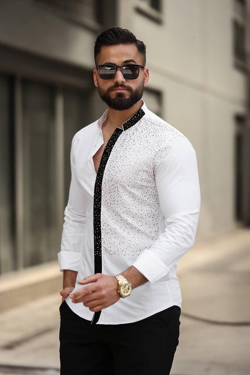 Dacus Banded Collar Shirt