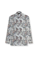 Danson Roll Tab Linen Shirt