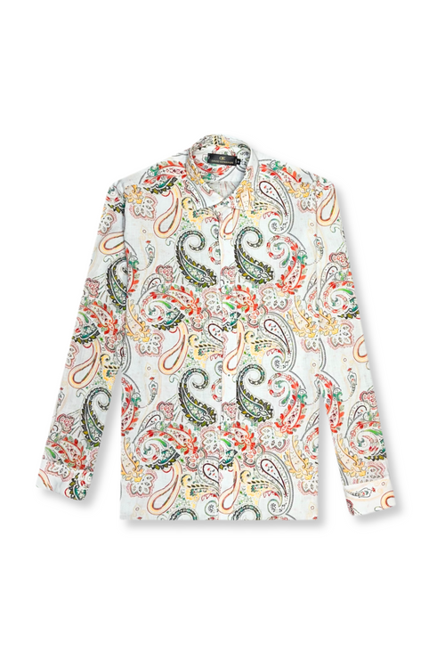 Daines Roll Tab Linen Shirt