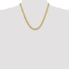 14k 6.75mm 20” Solid Miami Cuban Chain