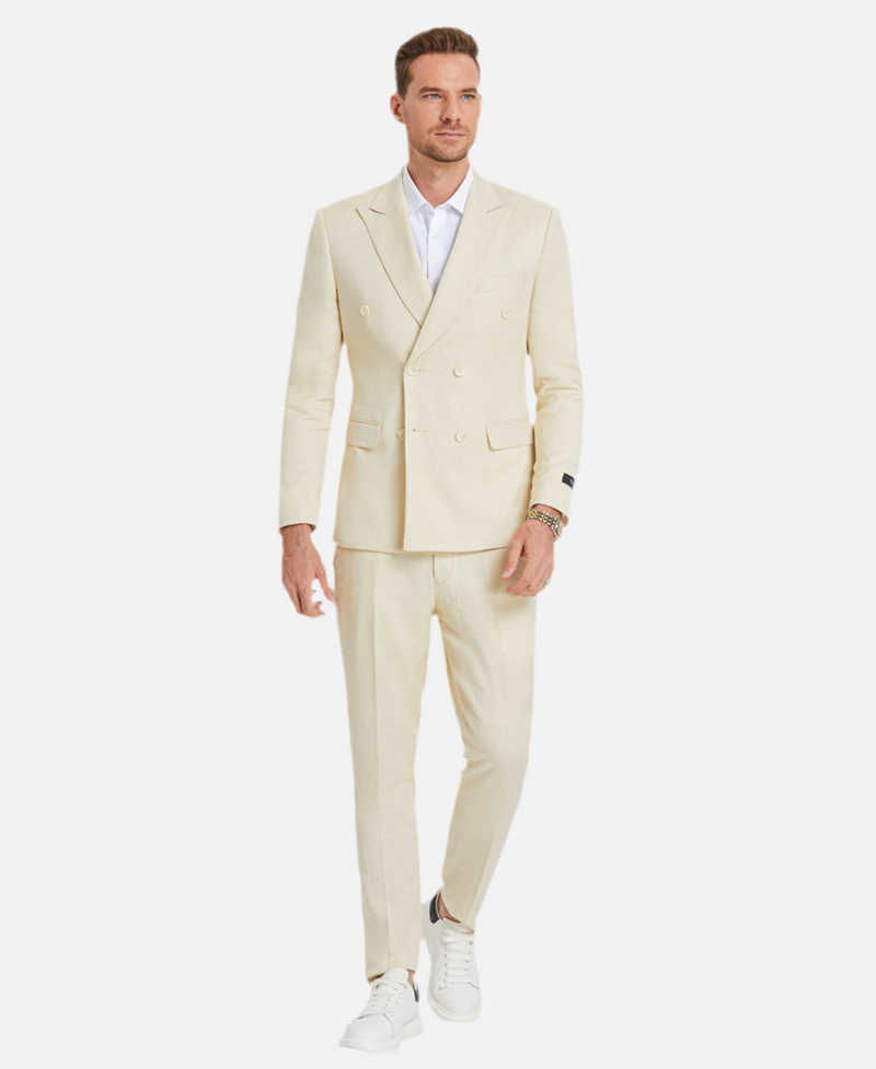 Murphy Double Breasted Linen Suit