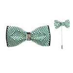 2 Piece Rhinestone Bow Tie - New Edition Fashion