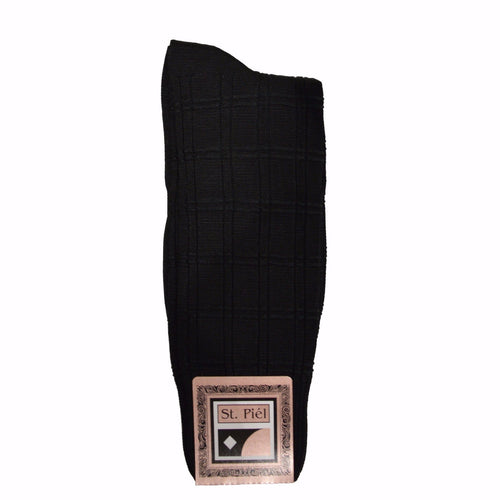 Box Pattern Dress Socks - New Edition Fashion