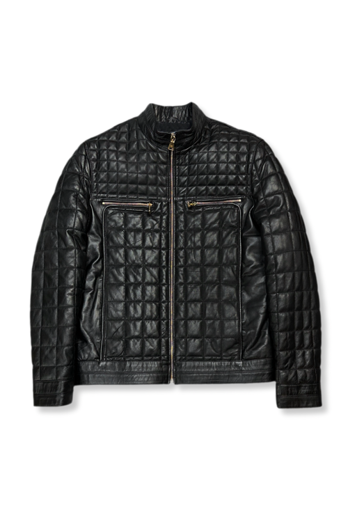Denzel Quilted Leather Jacket
