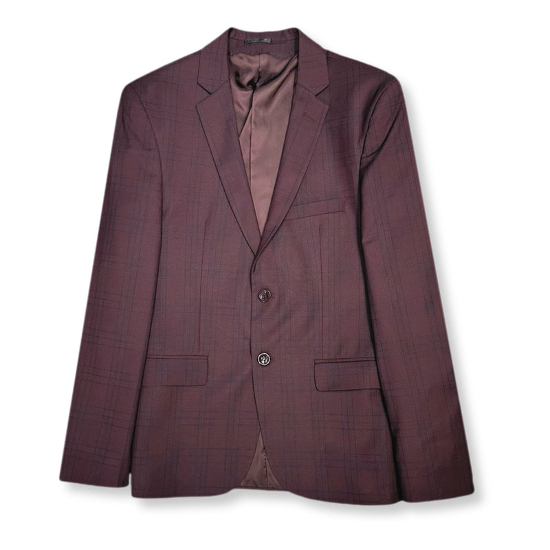 D’Alfonso Plaid Vested Suit
