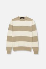 Delander Striped Crewneck Sweater