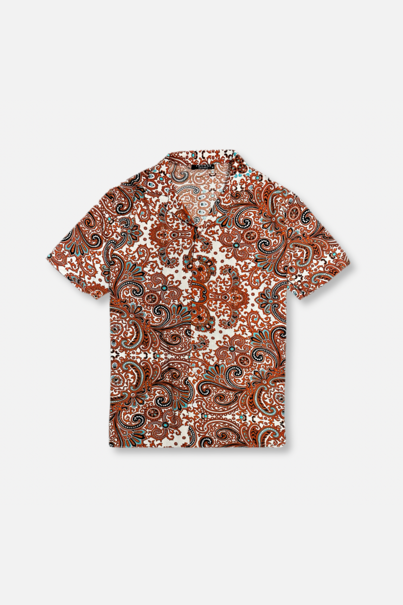 Thanos Tropical Revere Collar Shirt