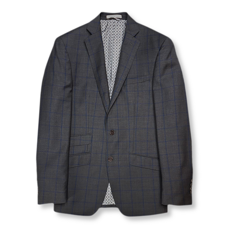 Vedrillo Windowpane Vested Suit