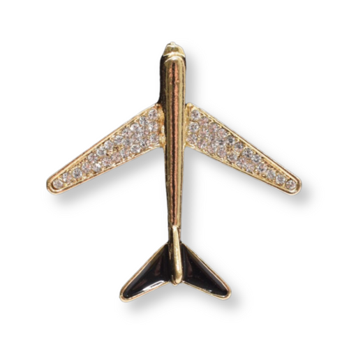 Brody Plane Lapel Pin Brooch
