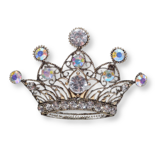 Barnes Crown Lapel Pin Brooch