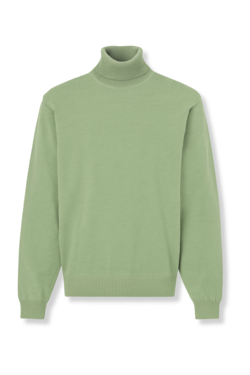 London Solid Turtleneck