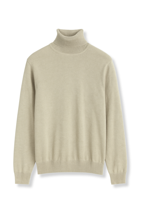 London Solid Turtleneck