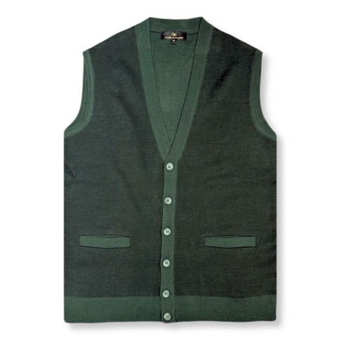 Dowlin Solid Knitted Sweater Vest