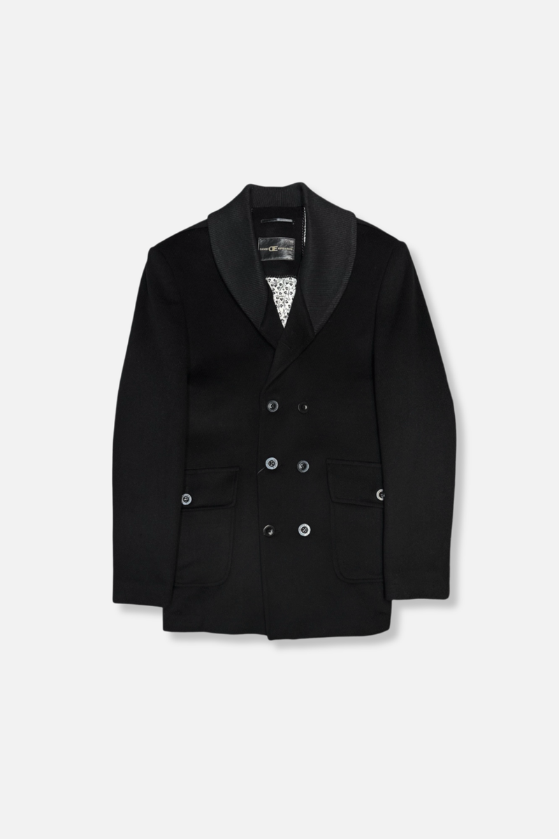 Donato Wool Blend Shawl Coat