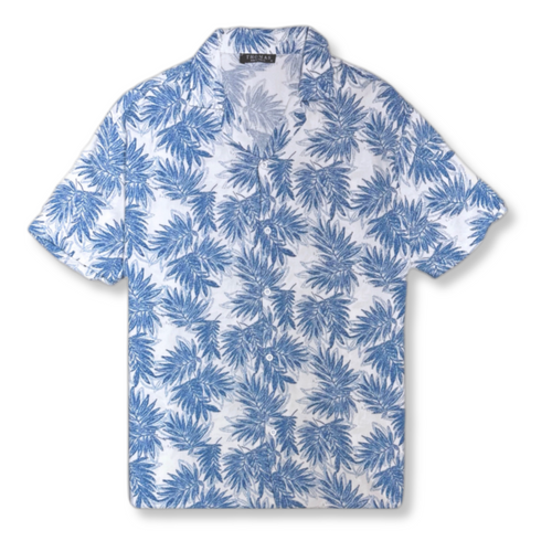 Terry Tropical Revere Collar Shirt