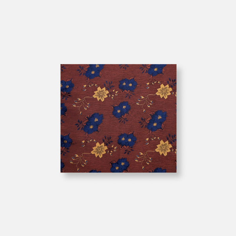 Daks Floral Pocket Square