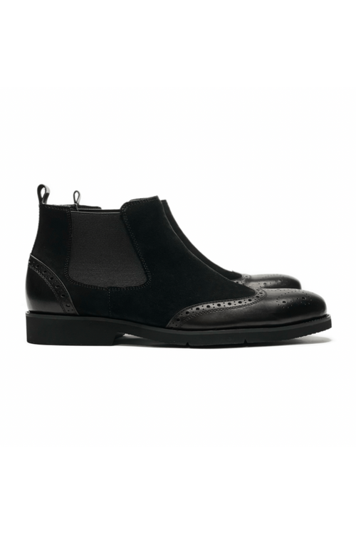 Delmont Wingtip Ankle Boots