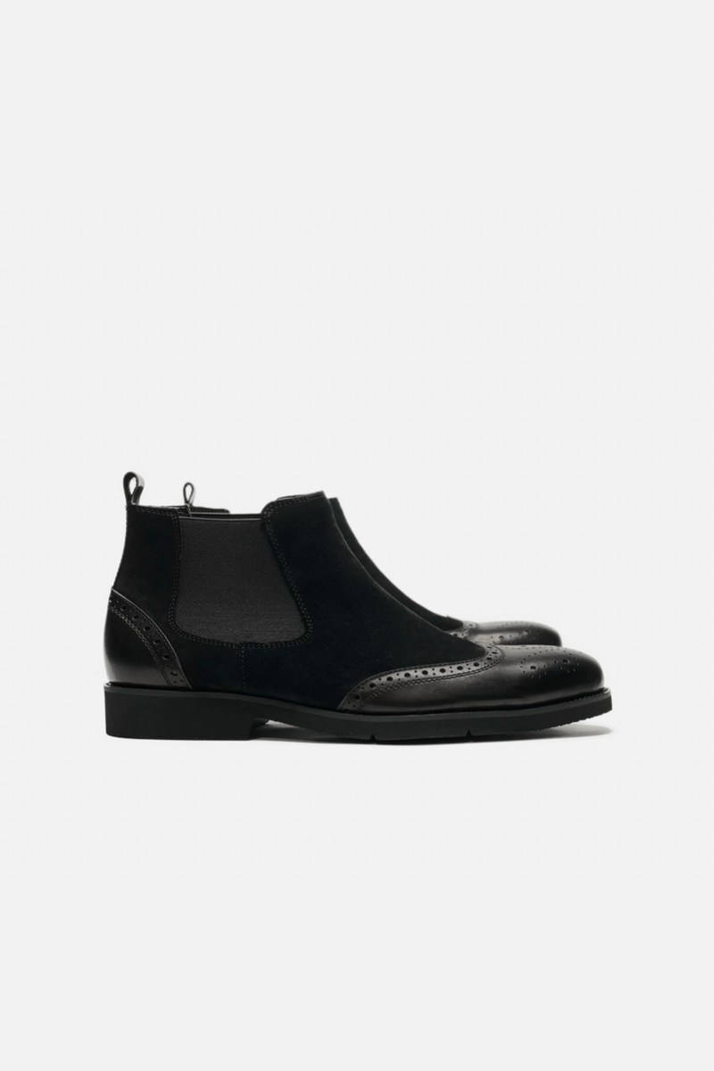 Delmont Wingtip Ankle Boots