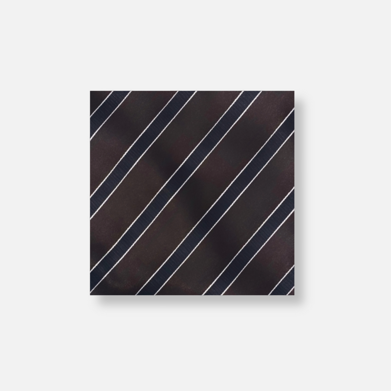 Atlas Striped Pocket Square