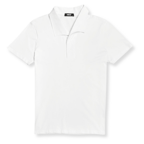 Magnoli Wide Collar Polo Shirt