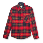 Viscardi Plaid Flannel Shirt