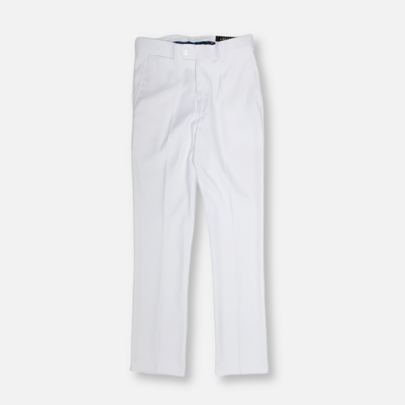 Mister Solid Dress Pants 44X32 / White Mister Solid Dress Pants 44X32 / White