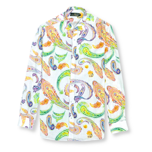 Daffron Roll Tab Linen Shirt