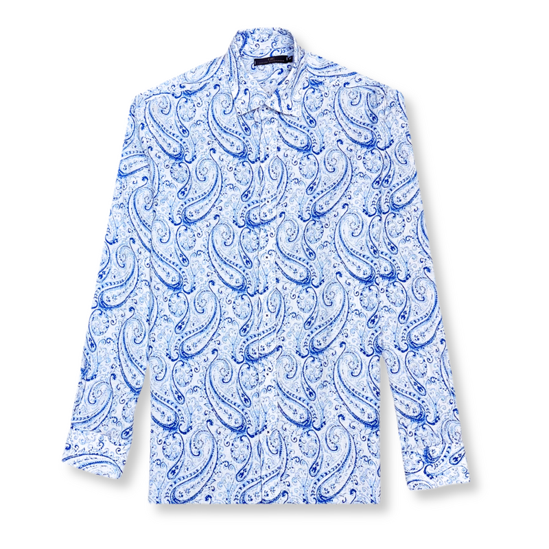 Dansby Roll Tab Linen Shirt