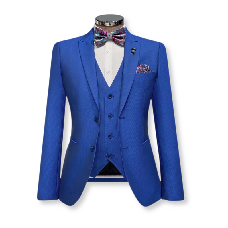 Hefner Super Slim Vested Suit