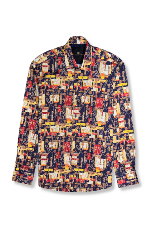 Drexel Long Sleeve Button Down Shirt