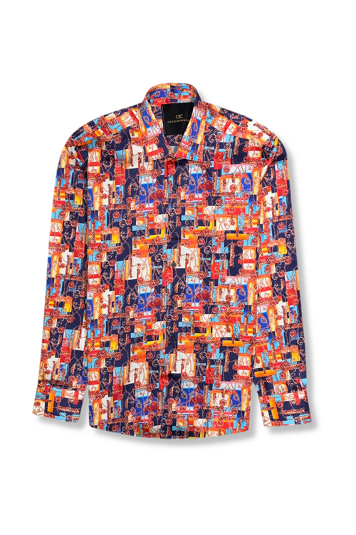 Drexel Long Sleeve Button Down Shirt