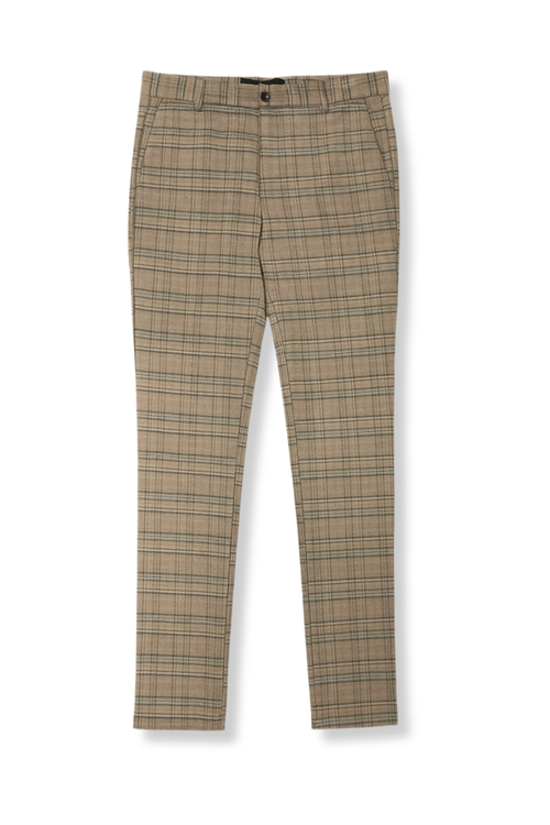 Delmar Slim Fit Plaid Pants