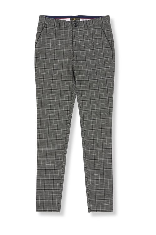 Denning Slim Fit Plaid Pants
