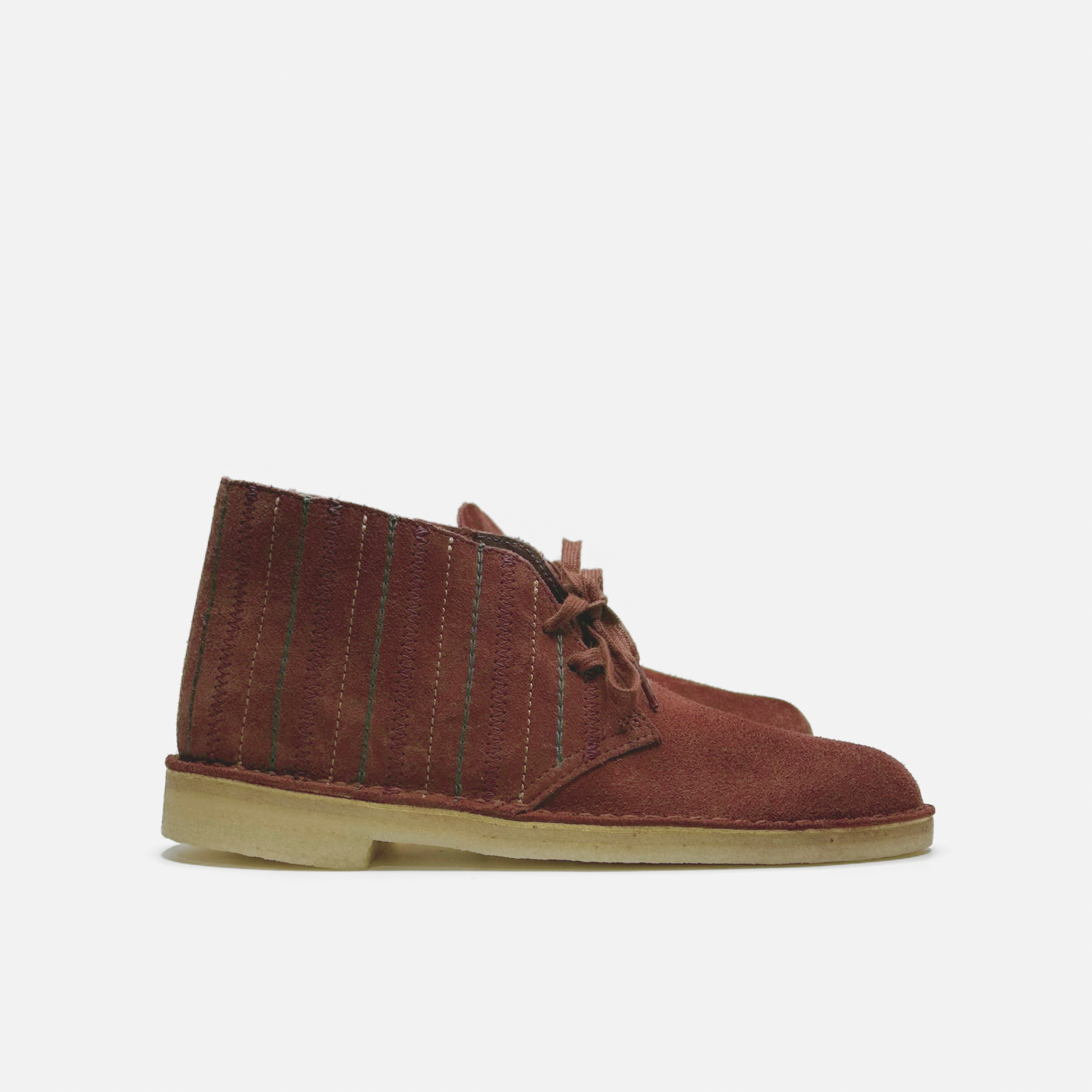 Clarks desert boot brown suede sales