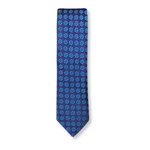 Tyler Flower Pattern Silk Tie