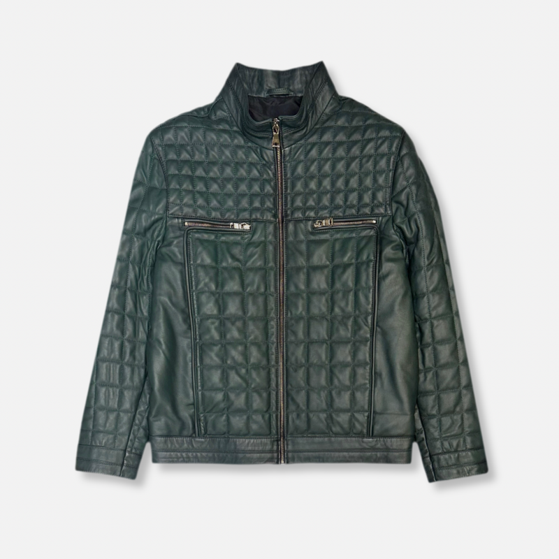 Denzel Quilted Leather Jacket