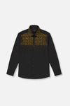 Baran Rhinestone Slim Fit Stretch Shirt