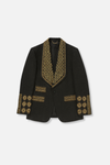 Bosco Rhinestone Shawl Blazer