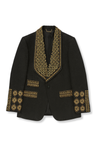 Bosco Rhinestone Shawl Blazer