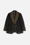 Belvedere Rhinestone Shawl Blazer