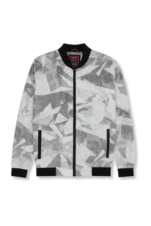 Valor Geometric Bomber Jacket