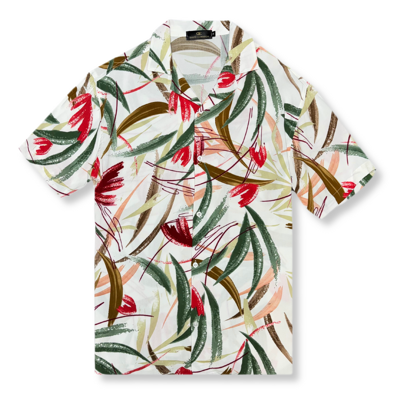 Doncaster Tropical Resort Revere Collar Shirt
