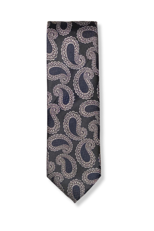 Adelmo Paisley Pattern Tie