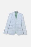 Fanucci Windowpane Vested Suit
